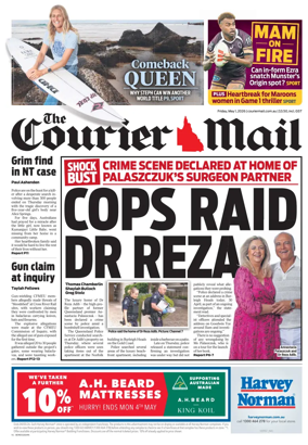 Cover of The Courier-Mail