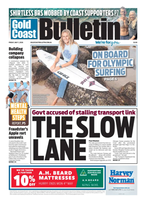 Cover of The Gold Coast Bulletin