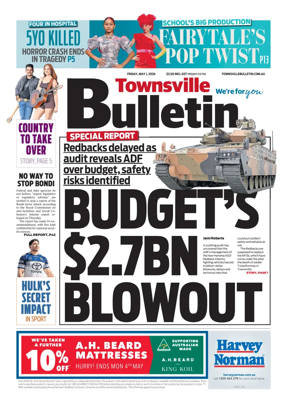 Cover of Townsville Bulletin