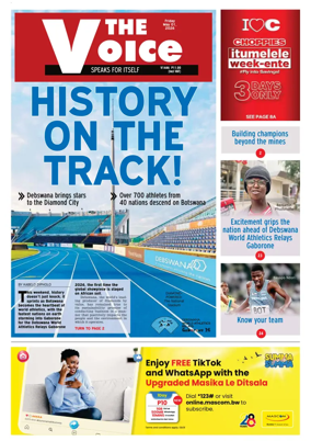 Cover of The Voice (Botswana)