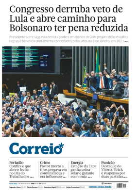 Cover of Correio da Bahia