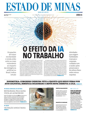 Cover of Estado de Minas (Brazil)