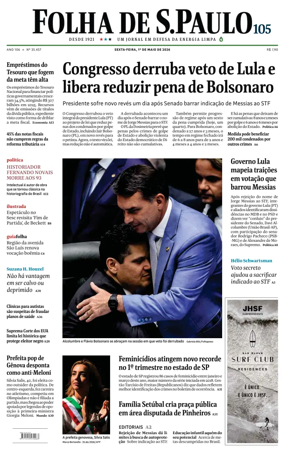 Cover of Folha de S.Paulo