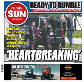 Cover of Calgary Sun