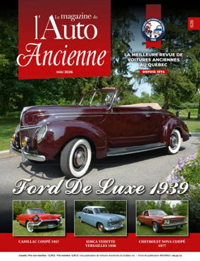 Cover of Le Magazine de l'Auto Ancienne