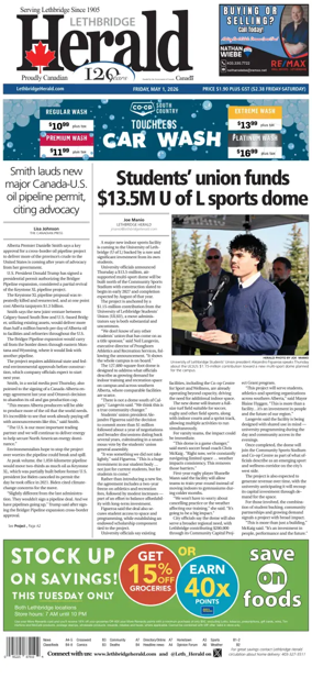 Cover of Lethbridge Herald