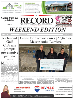 Cover of Sherbrooke Record