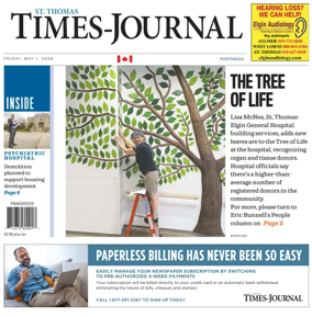 Cover of St. Thomas Times-Journal