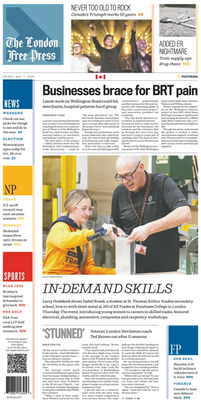 Cover of The London Free Press