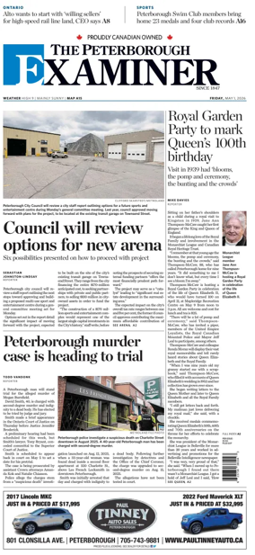 Cover of The Peterborough Examiner