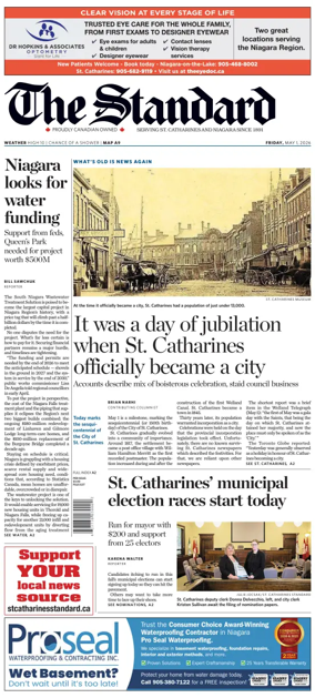Cover of The Standard (St. Catharines)