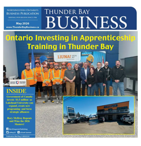 Cover of Thunder Bay Business