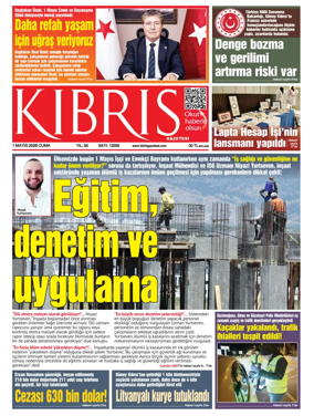 Cover of Kibris Gazetesi