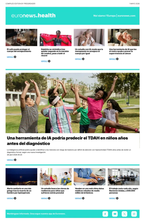 Cover of Euronews Health (Spanish) Compiled Edition