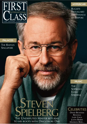 Cover of FIRST CLASS MAGAZINE INTERNATIONAL (ENGLISH)