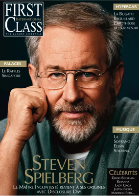 Cover of FIRST CLASS MAGAZINE INTERNATIONAL (FRENCH)