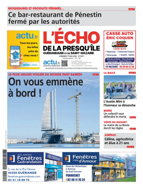 Cover of L'Echo de la Presqu'ile (PG)
