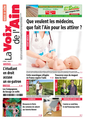 Cover of La Voix de l’Ain Bords de Saone