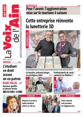 Cover of La Voix de l’Ain Oyonnax