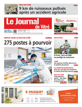 Cover of Le Journal de Vitre
