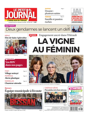 Cover of Le Petit Journal - L'hebdo local de l'Herault