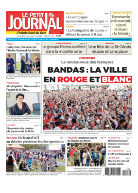 Cover of Le Petit Journal - L'hebdo local du Gers