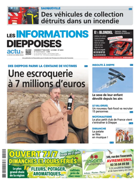 Cover of Les Informations Dieppoises