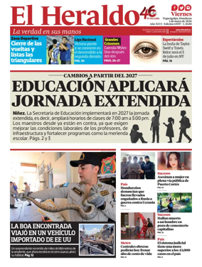 Cover of Diario El Heraldo