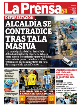 Cover of Diario La Prensa