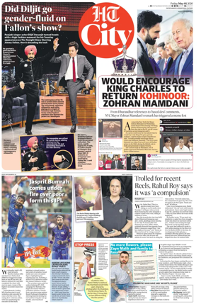 Cover of Hindustan Times (Chandigarh) - City