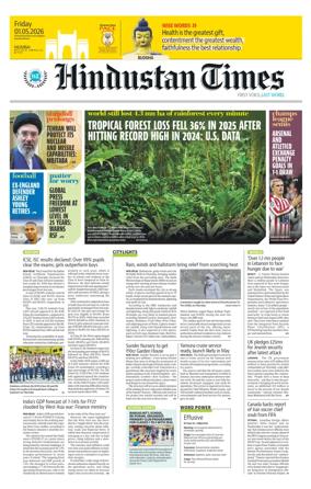 Cover of Hindustan Times (Mumbai) - School