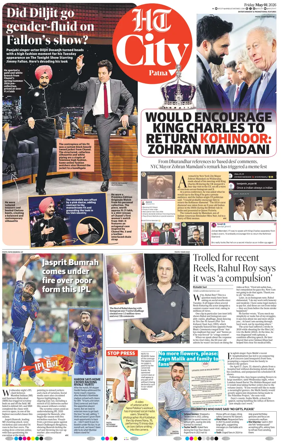 Cover of Hindustan Times (Patna) - Live