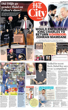 Cover of Hindustan Times (Pune) - Cafe
