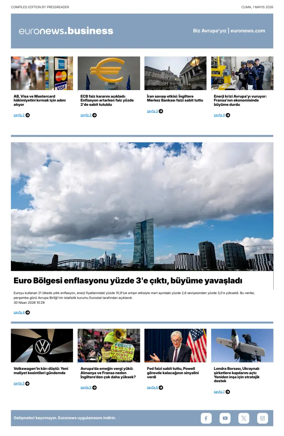 Cover of Euronews Business (Turkish) Compiled Editions