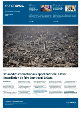 Cover of EuroNews (French Edition)