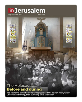 Cover of The Jerusalem Post In Jerusalem