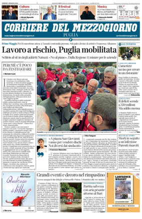 Cover of Corriere del Mezzogiorno (Puglia)