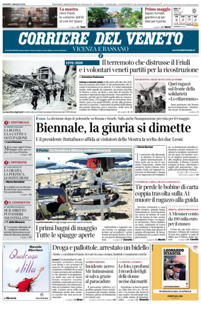 Cover of Corriere del Veneto (Vicenza e Bassano)