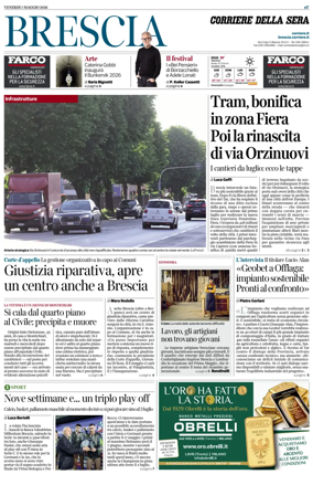 Cover of Corriere della Sera (Brescia)