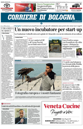 Cover of Corriere di Bologna