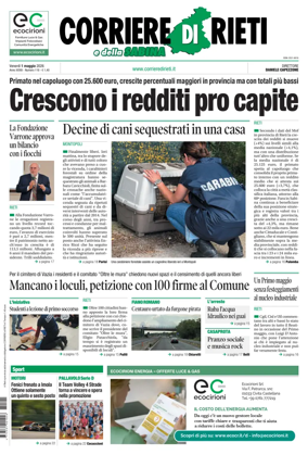 Cover of Corriere di Rieti