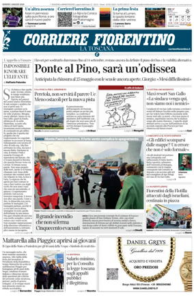 Cover of Corriere Fiorentino