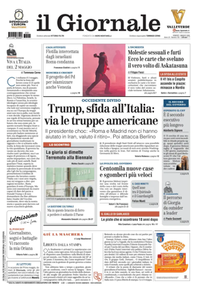 Cover of Il Giornale (Italy)