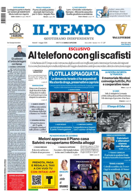 Cover of Il Tempo (Nazionale)