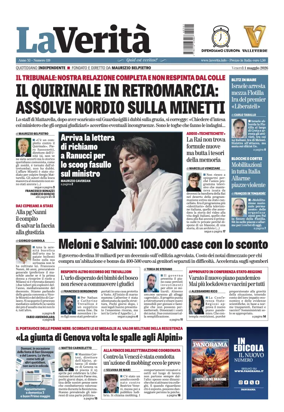 Cover of La Verita (Italia)