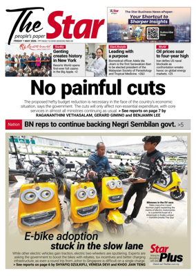 Cover of The Star Malaysia