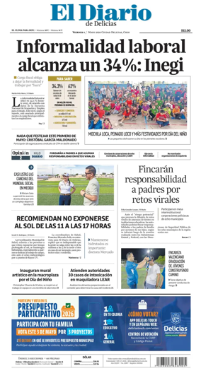 Cover of El Diario de Delicias