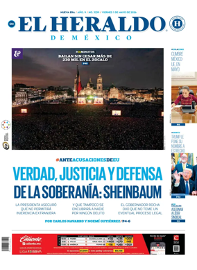 Cover of El Heraldo de Mexico