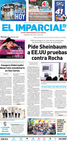 Cover of El Imparcial