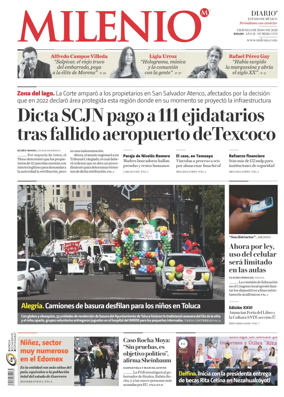 Cover of Milenio Edo de Mexico